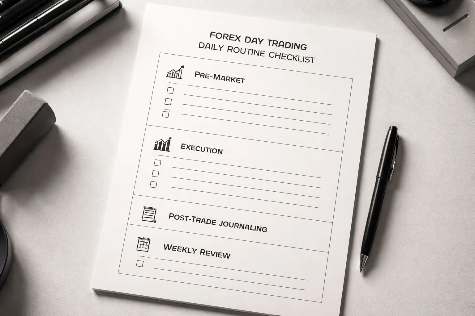 A Daily Routine That Makes the Strategy Repeatable