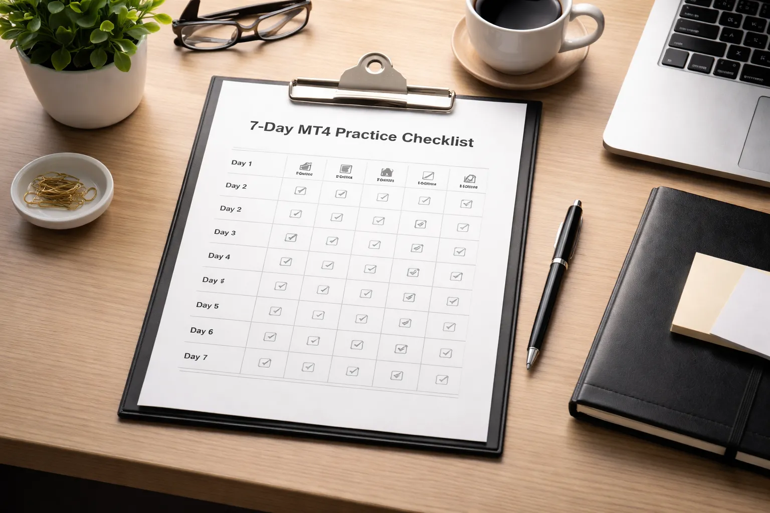 A Simple Practice Plan to Learn MT4 in 7 Days
