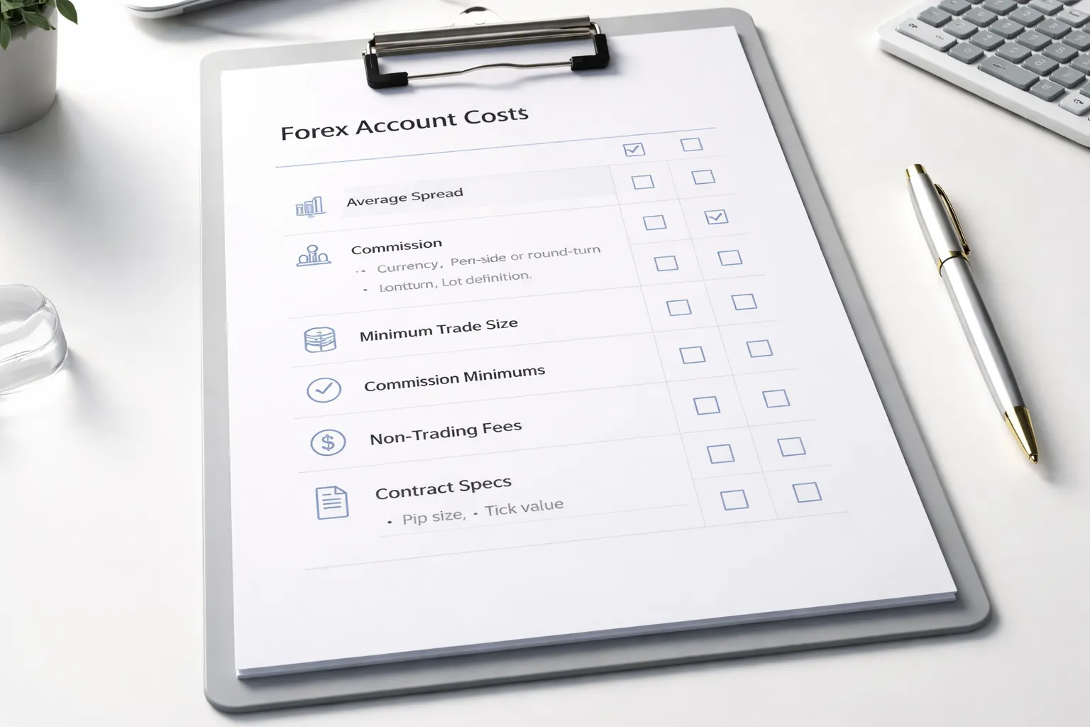 Account Type Comparison Checklist: What to Verify Before You Choose