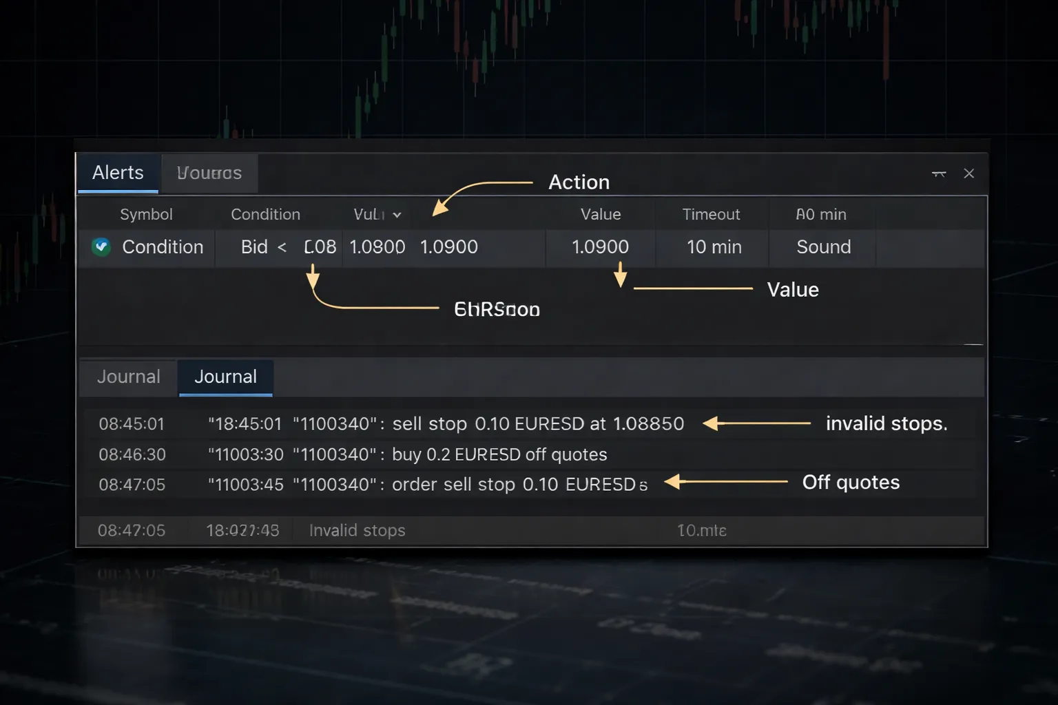 Alerts, Notifications, and Journaling Your Trades