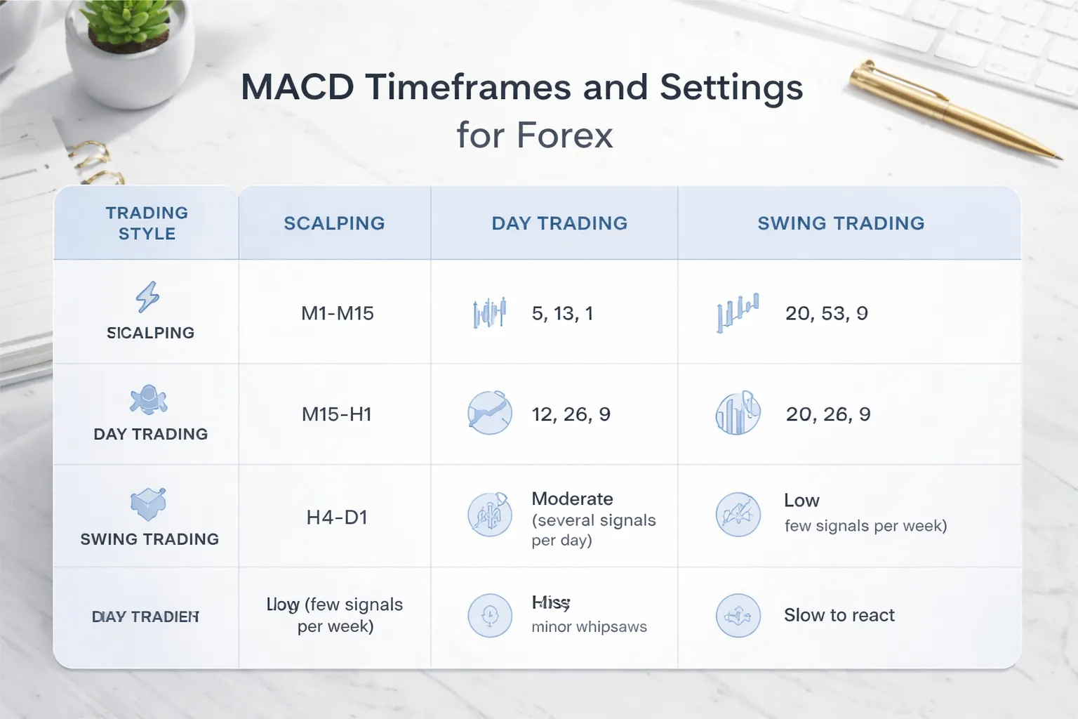 Best Timeframes and Settings for MACD in Forex