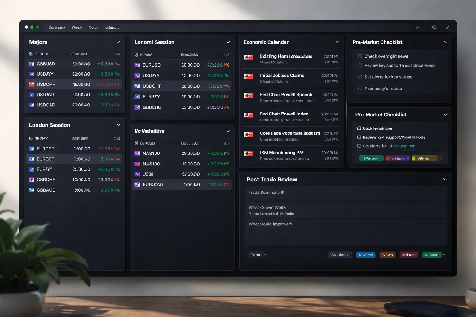 Building a Repeatable Forex Trading Routine Inside TradingView