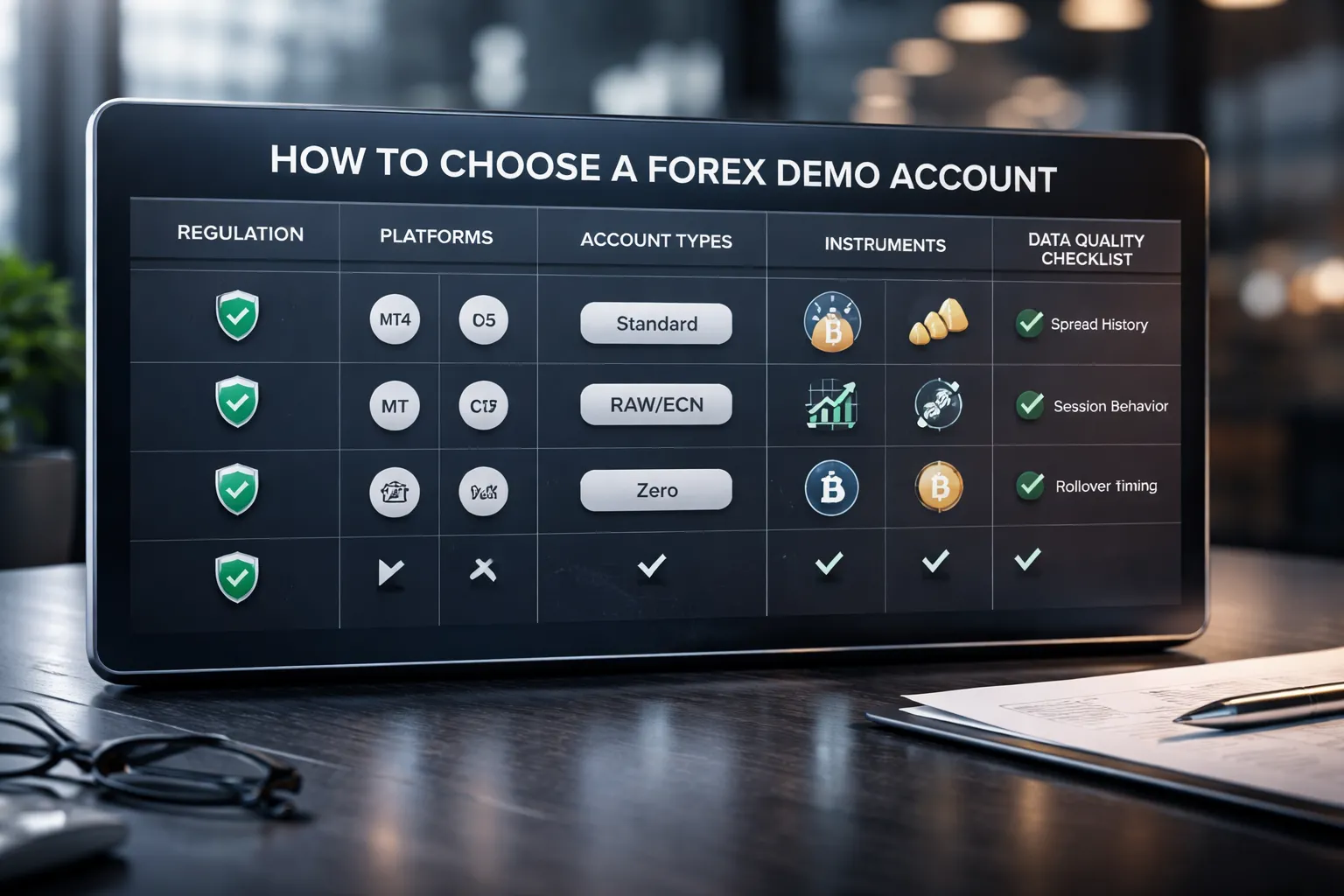 Choosing the Right Demo Account (Broker + Platform Fit)