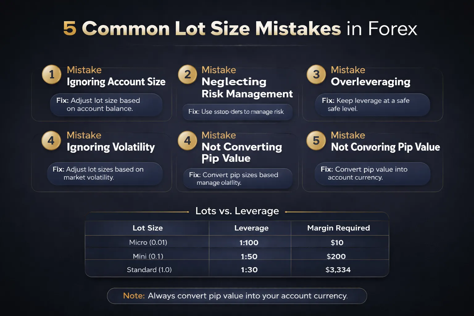 Common Lot Size Mistakes (and How to Avoid Them)