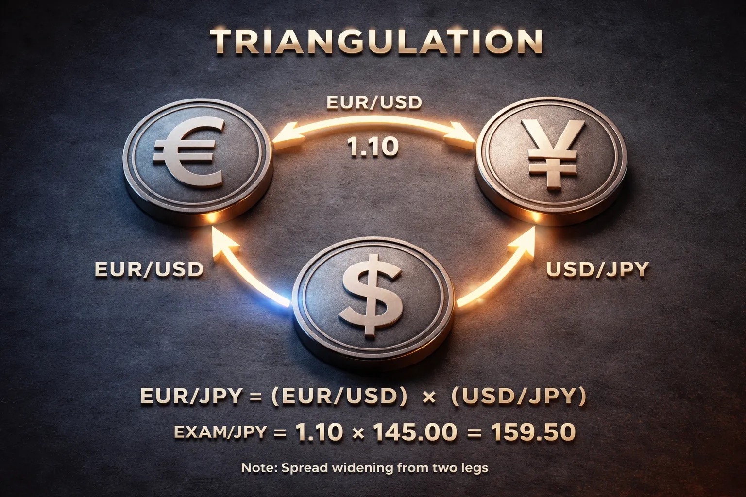Cross rates and triangulation (how minors are derived)