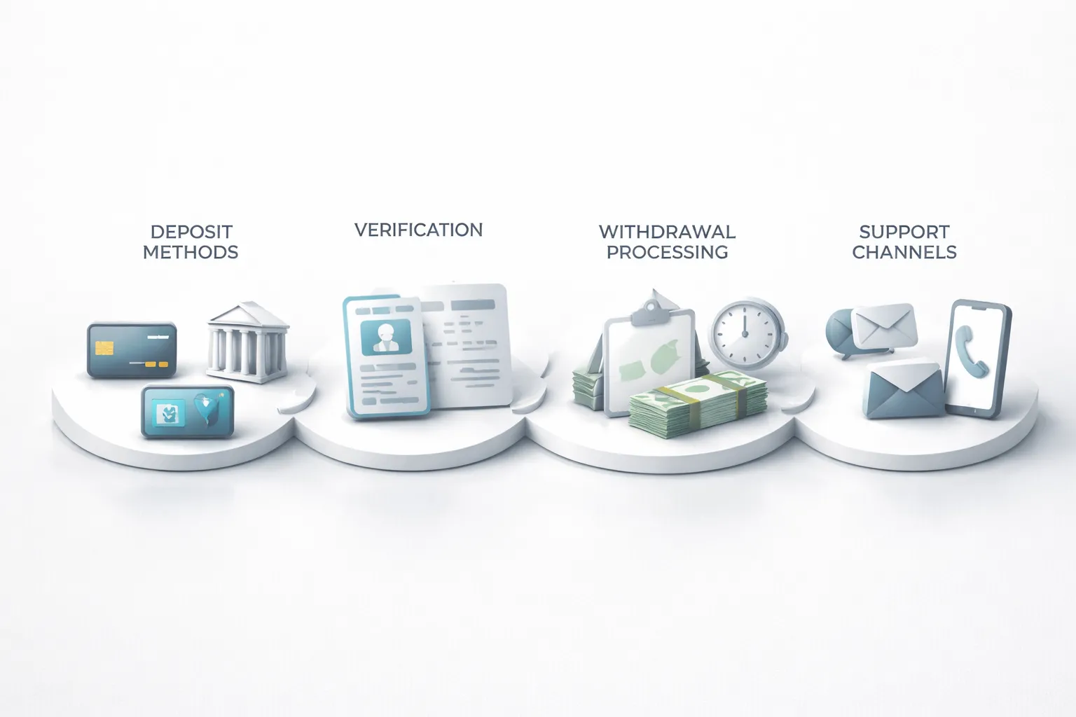 Deposits, Withdrawals, and Support: The Real-World Experience