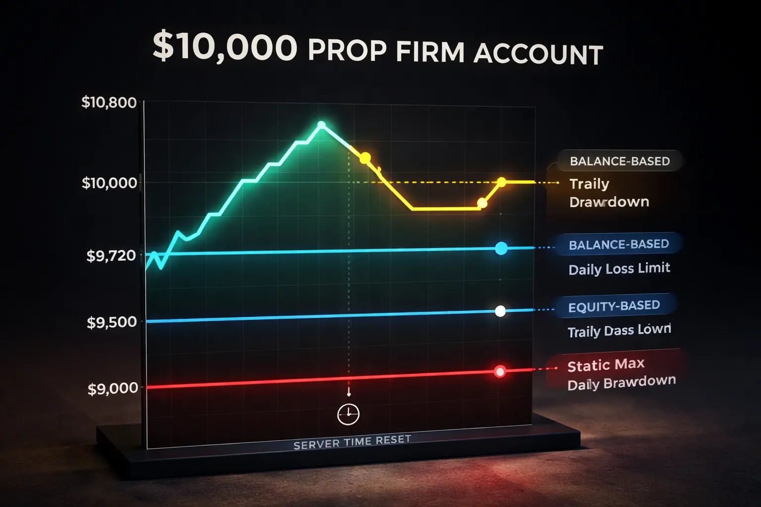 Drawdown rules explained (max loss, daily loss, and trailing drawdown)