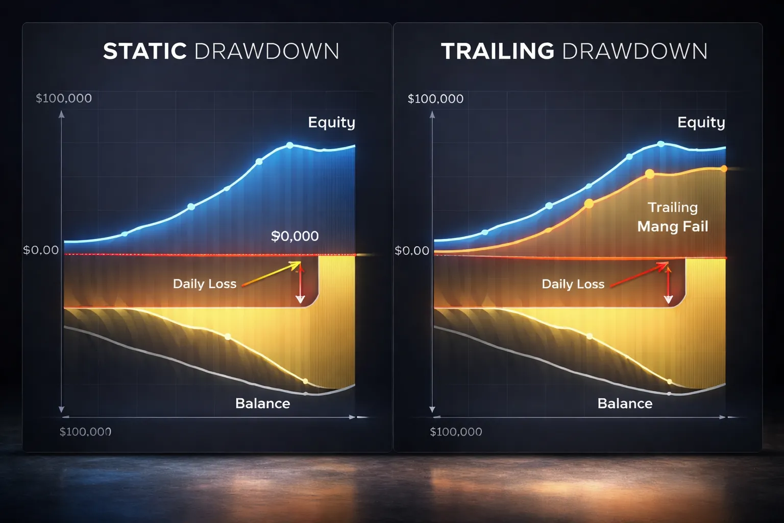 Drawdowns explained (the math that decides pass or fail)