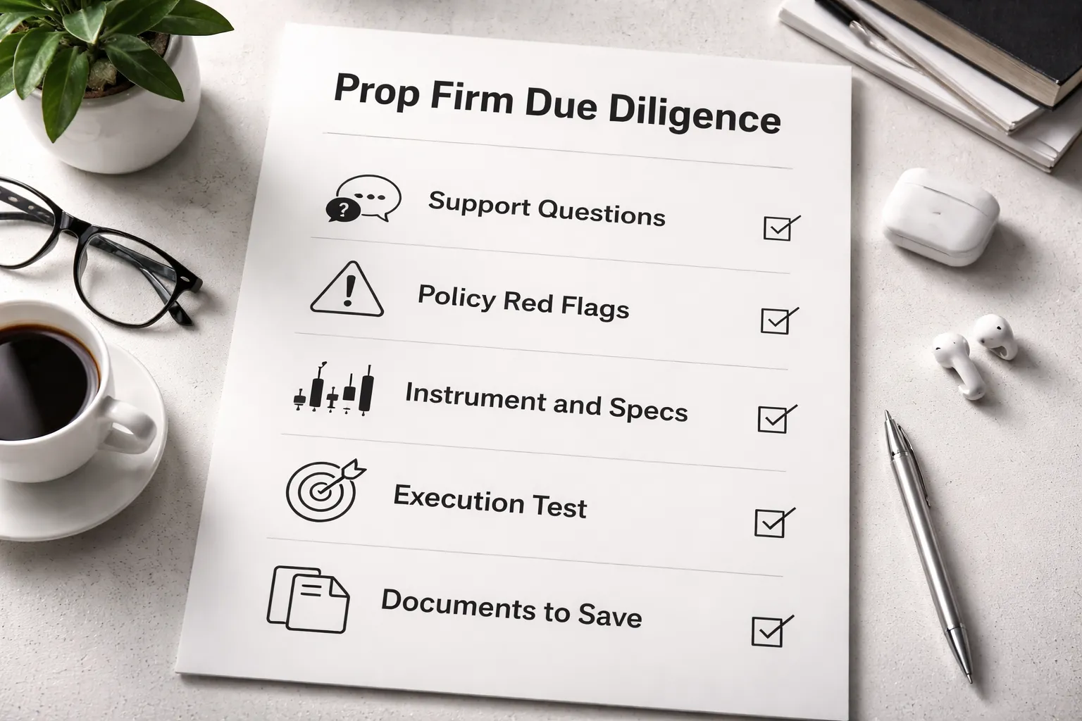Due Diligence Checklist Before You Buy a Challenge