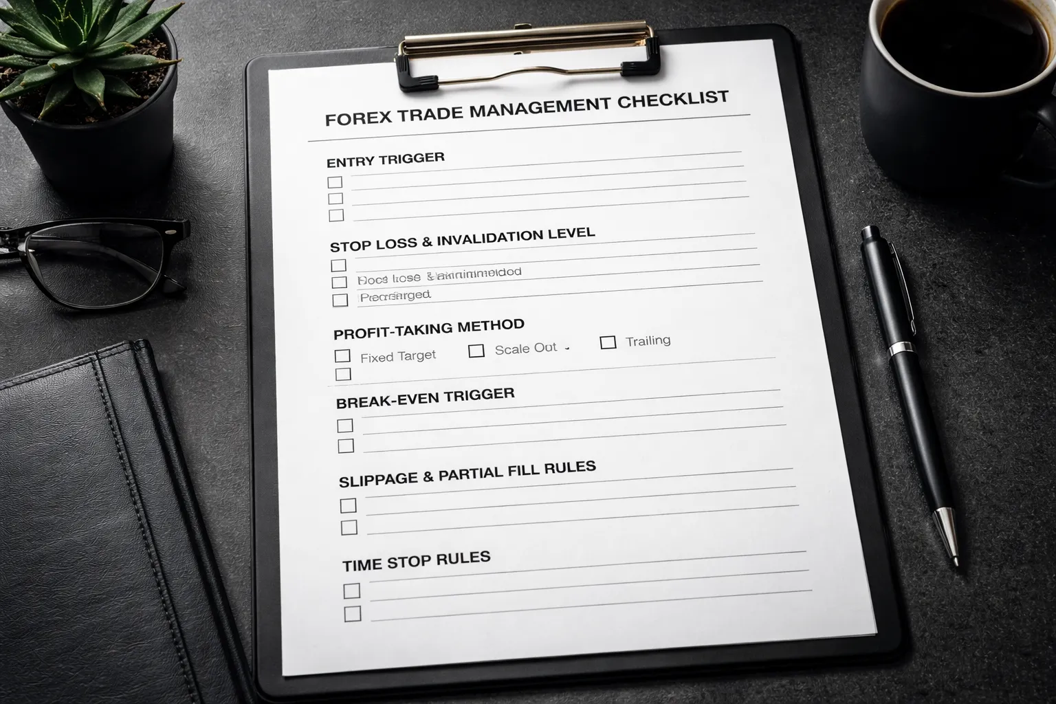 Entry, Exit, and Trade Management Playbook