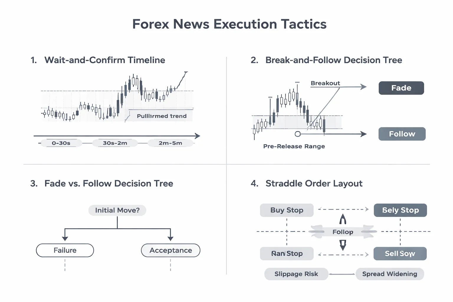 Execution Tactics: Safer Ways to Trade the Release Without Gambling