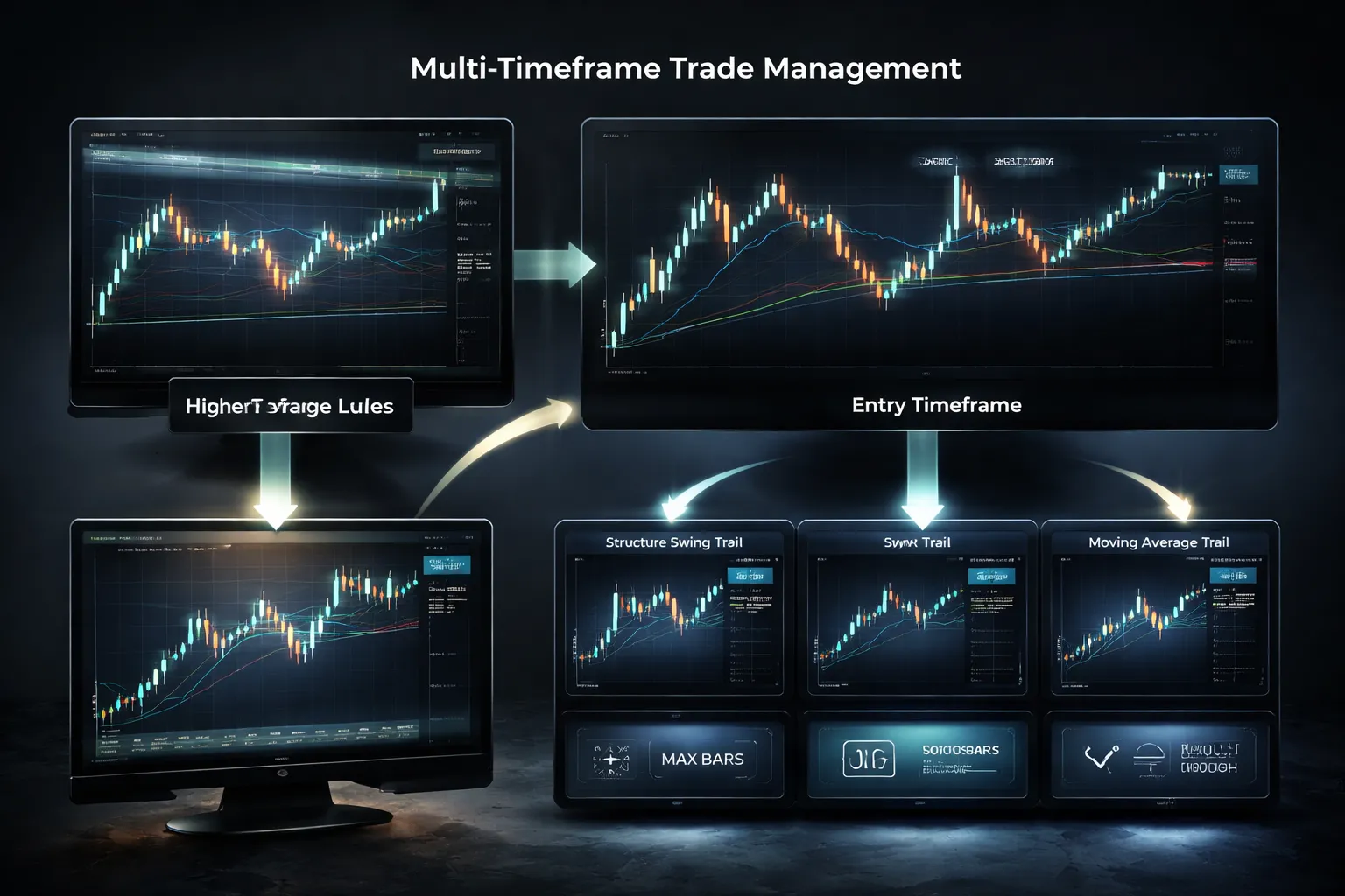 Exit Planning and Trade Management Across Charts