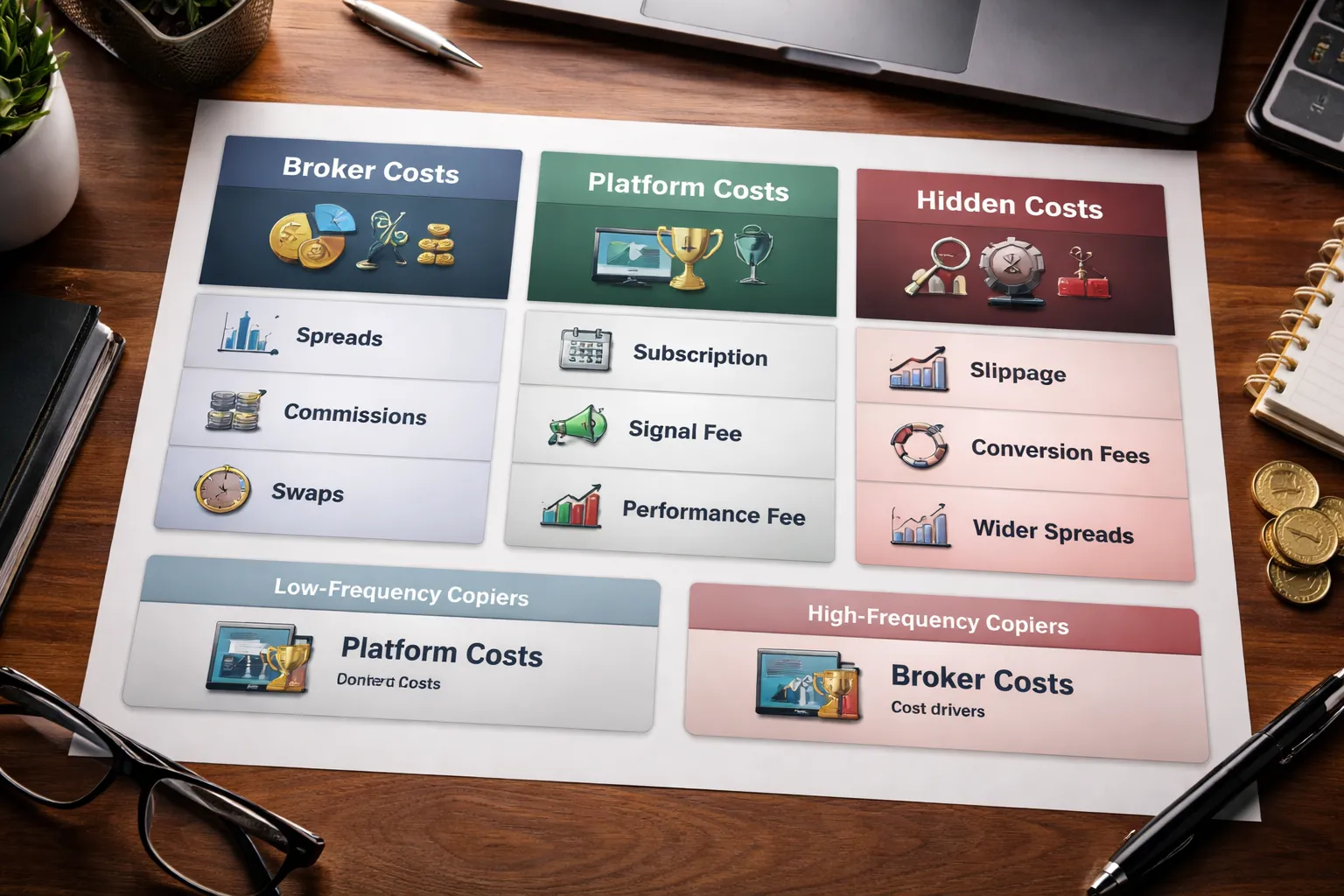 Fees explained: what copy trading really costs in forex