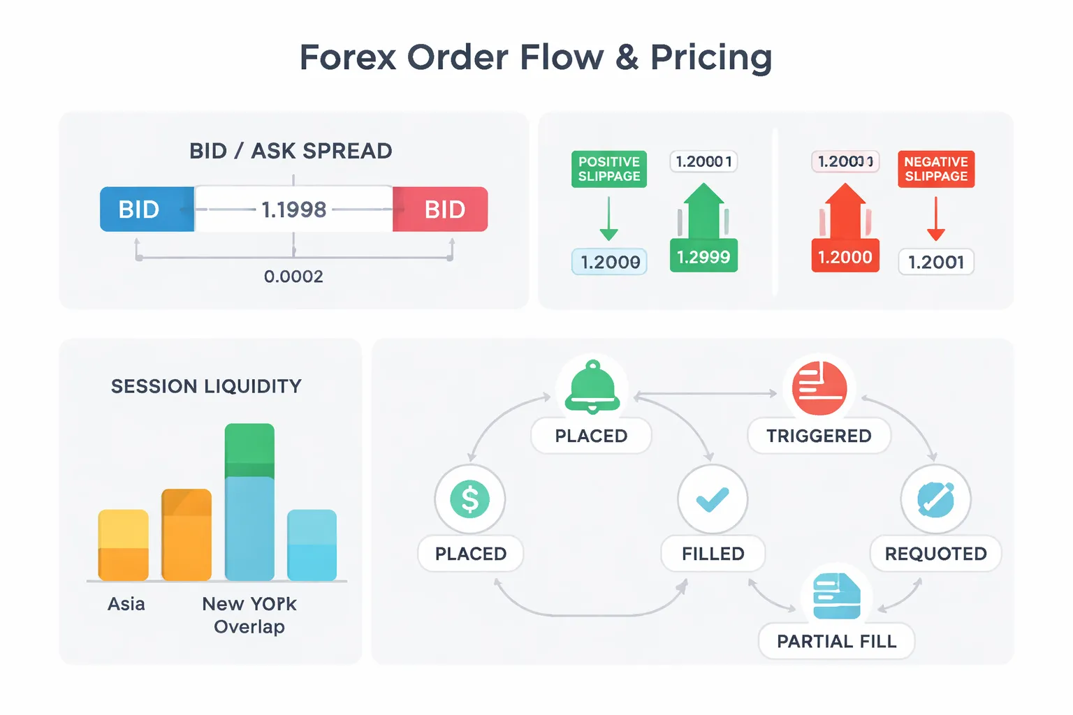 Forex order basics: pricing, execution, and why order types matter