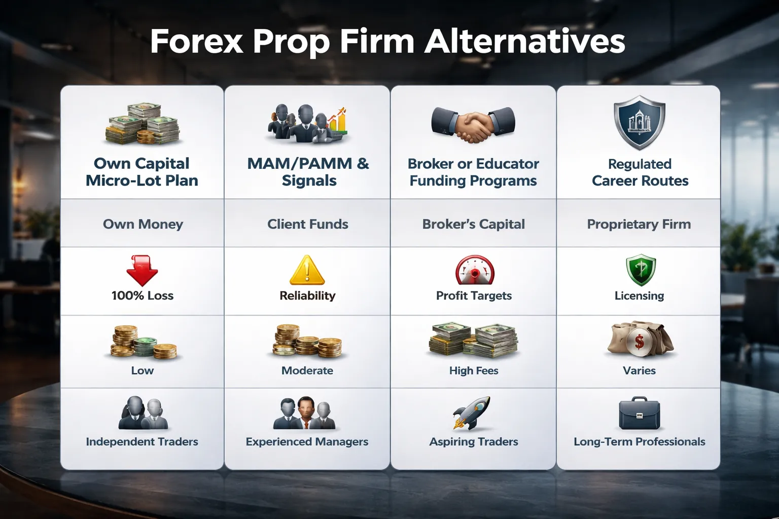 Forex Prop Firm Alternatives (If You Don’t Want the Challenge Model)