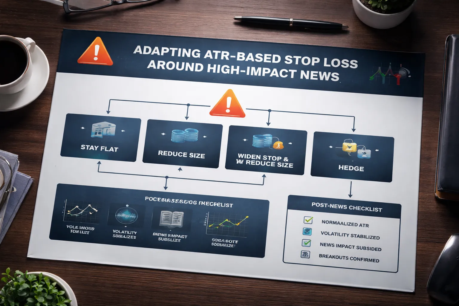 High-impact news and volatility shocks: adapting ATR stops safely
