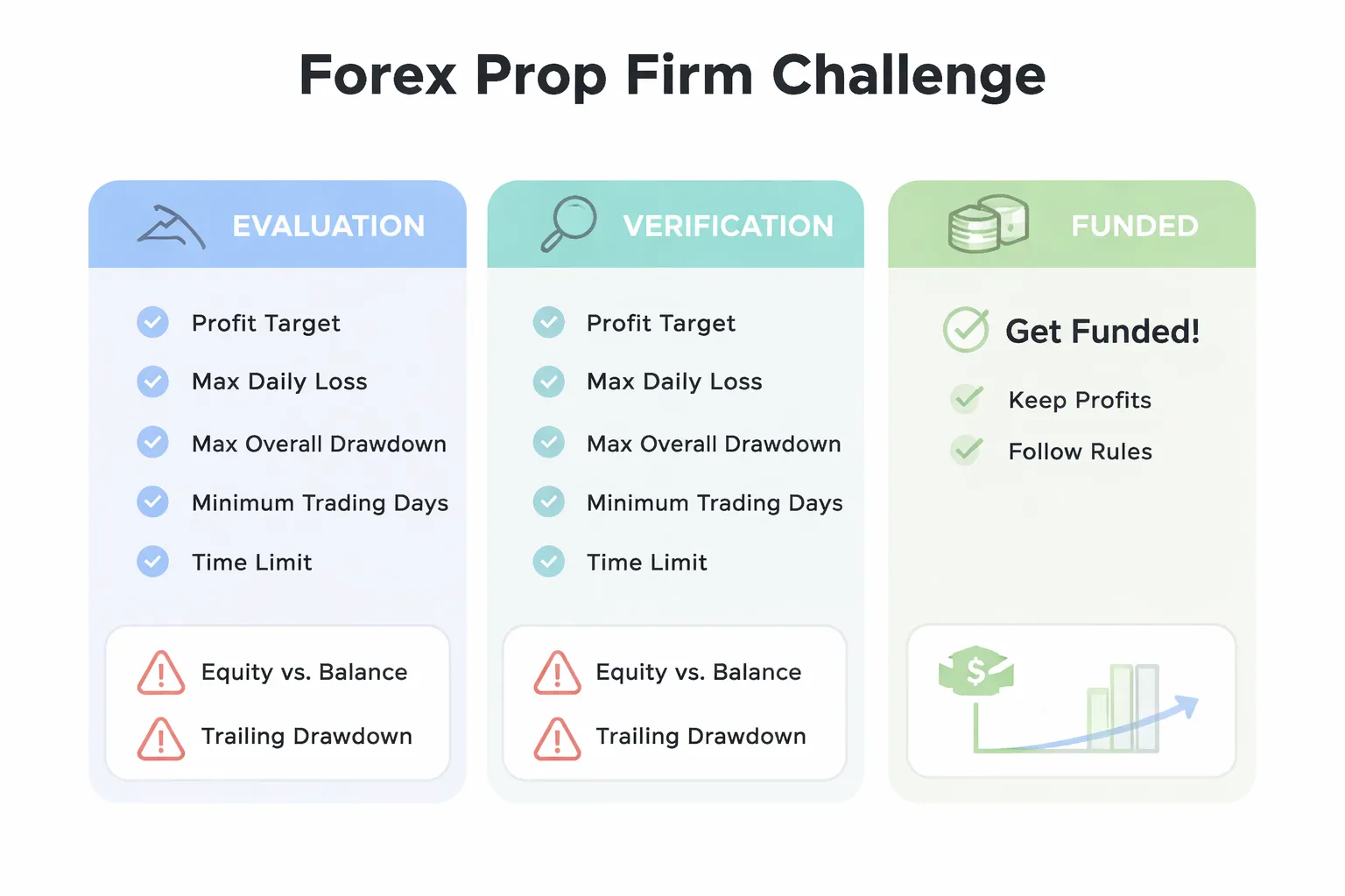How a Forex Prop Firm Challenge Works (and Why Most Traders Fail)