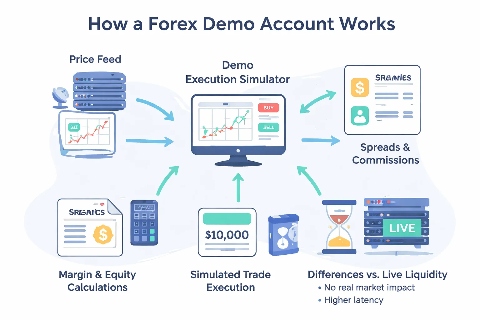How Forex Demo Accounts Work Under the Hood