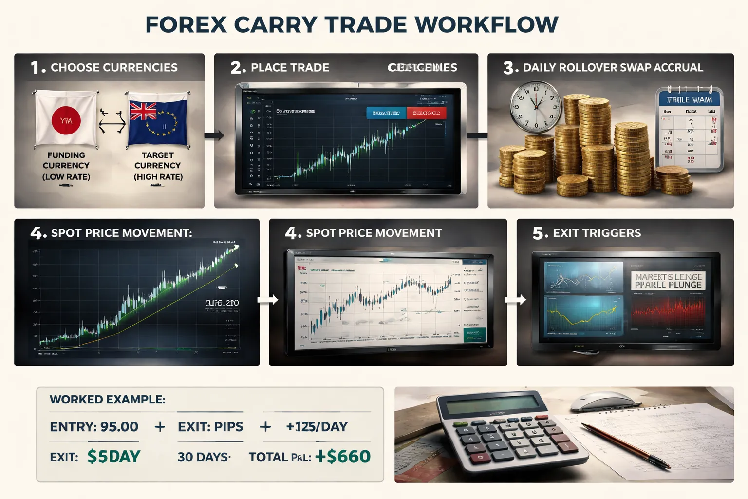 How the Carry Trade Works Step by Step