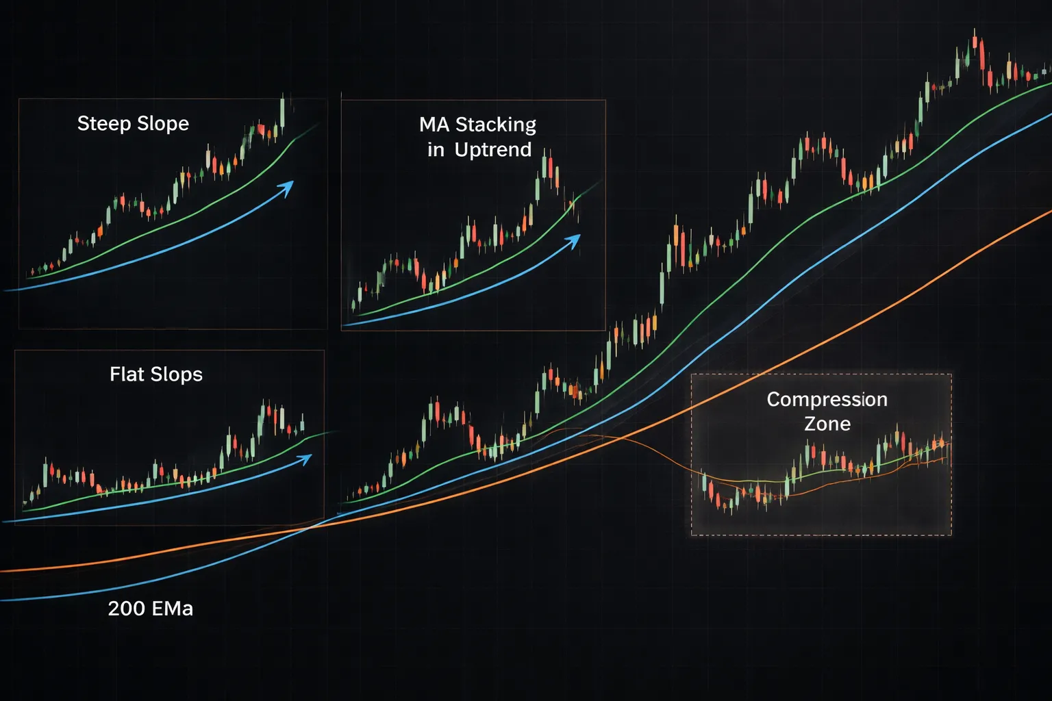 How to add and read moving averages on a forex chart