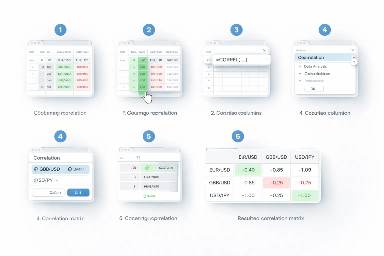 How to calculate forex correlation (simple and practical)