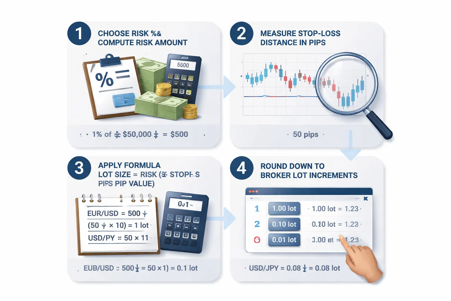How to Calculate Lot Size (Position Sizing Formula + Steps)