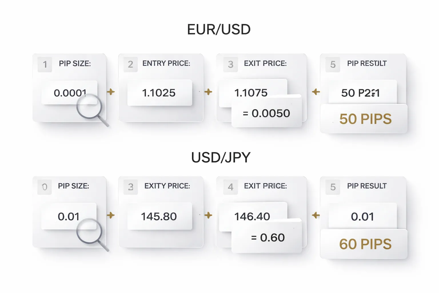How to calculate pips on a trade (step-by-step)