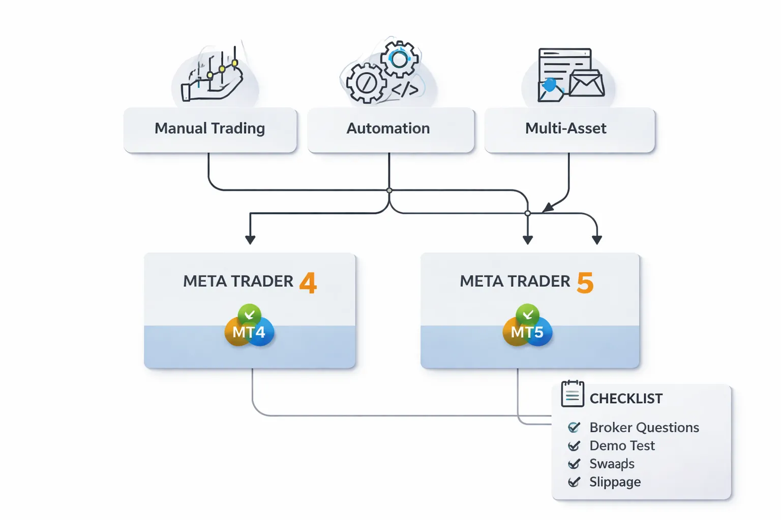 How to choose between MT4 and MT5 (practical decision framework)