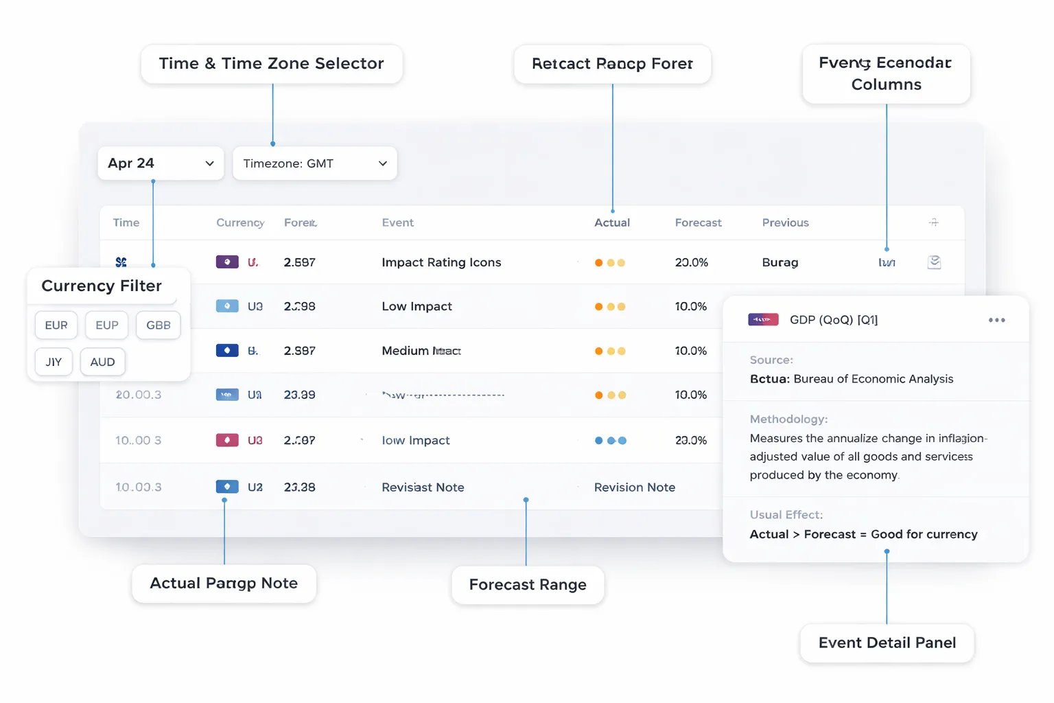 How to Read an Economic Calendar: Field-by-Field Breakdown