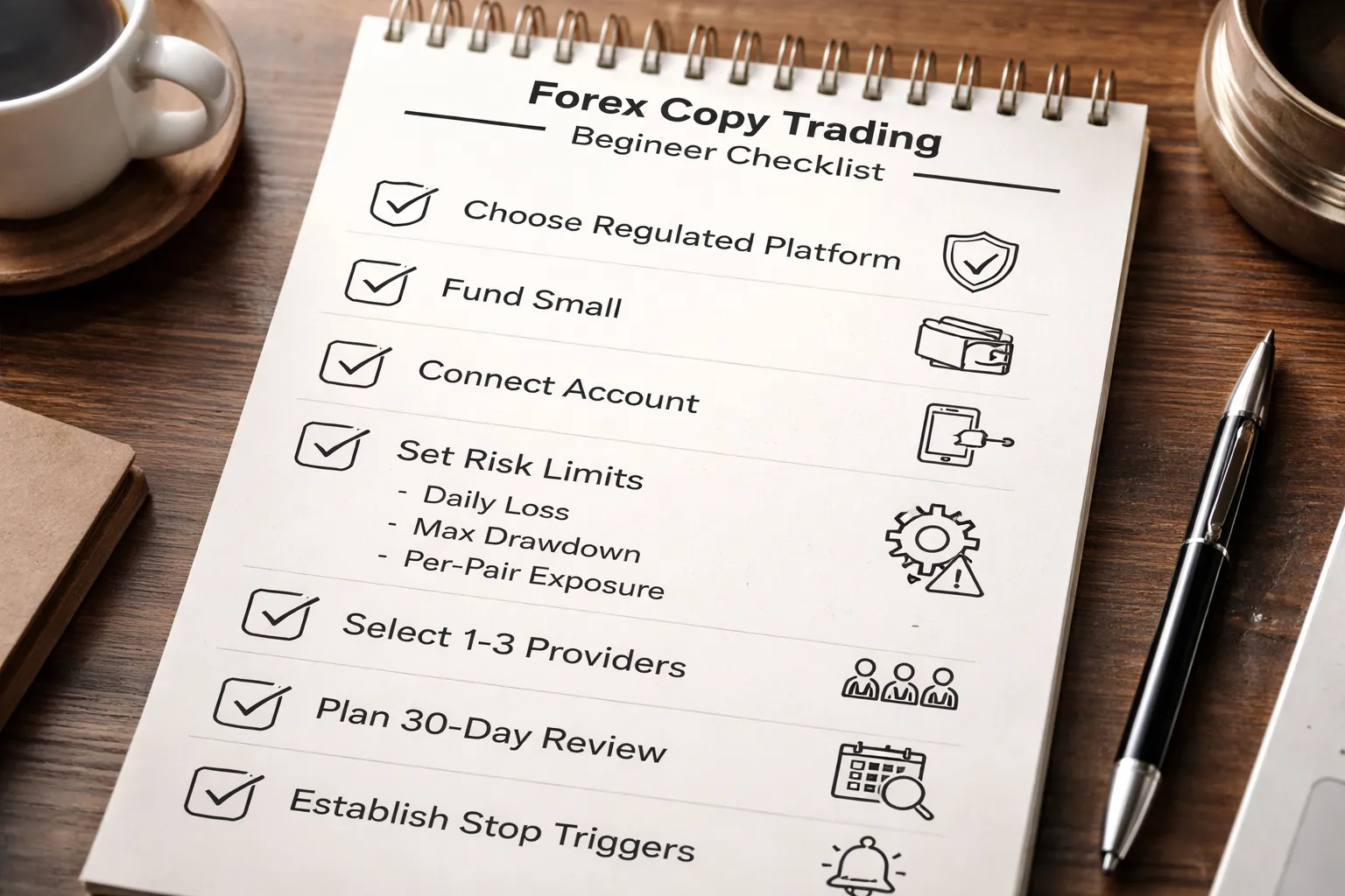 How to Start Copy Trading Forex Responsibly (Beginner Checklist)