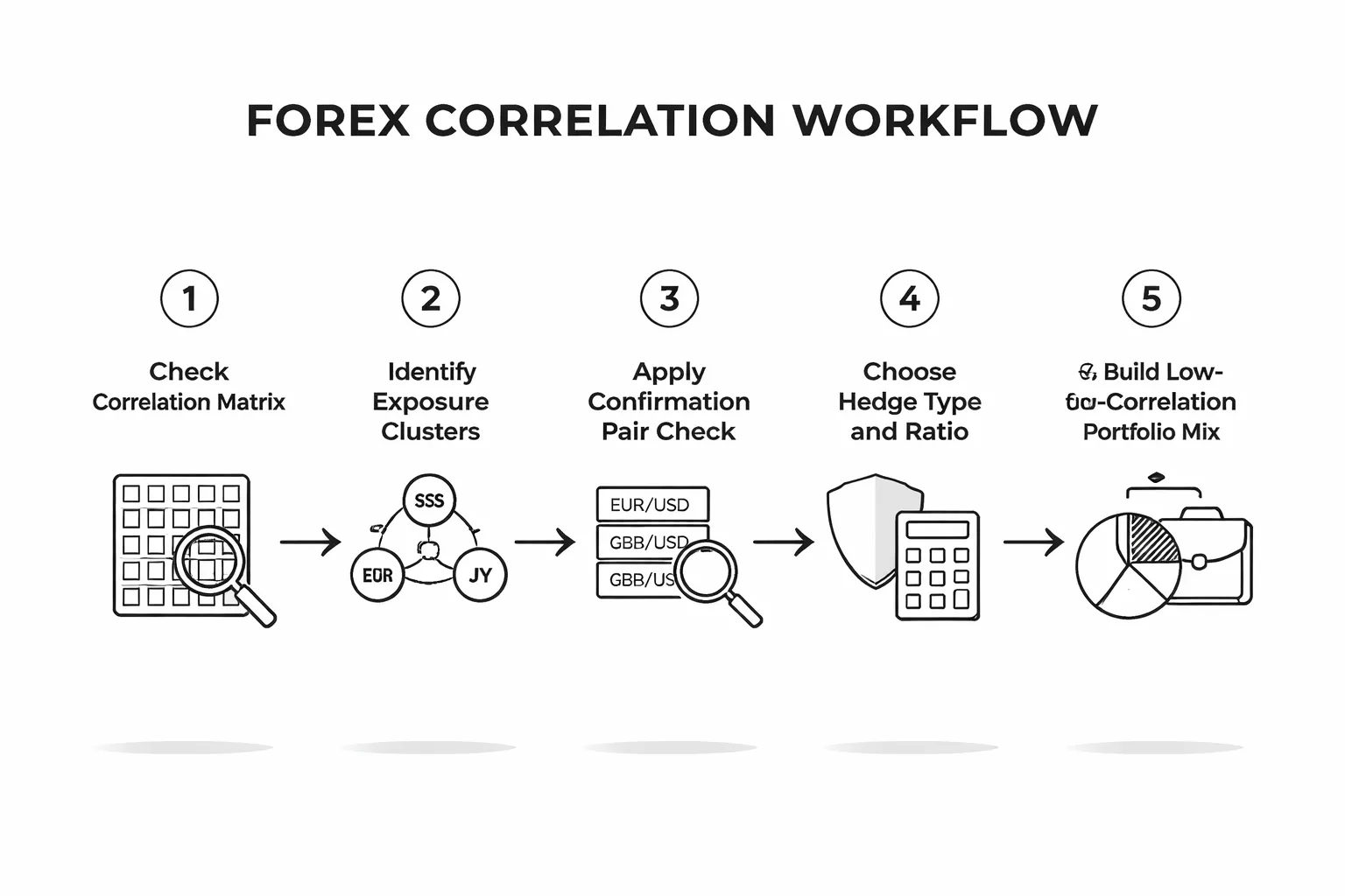 How to use correlations in real trading setups