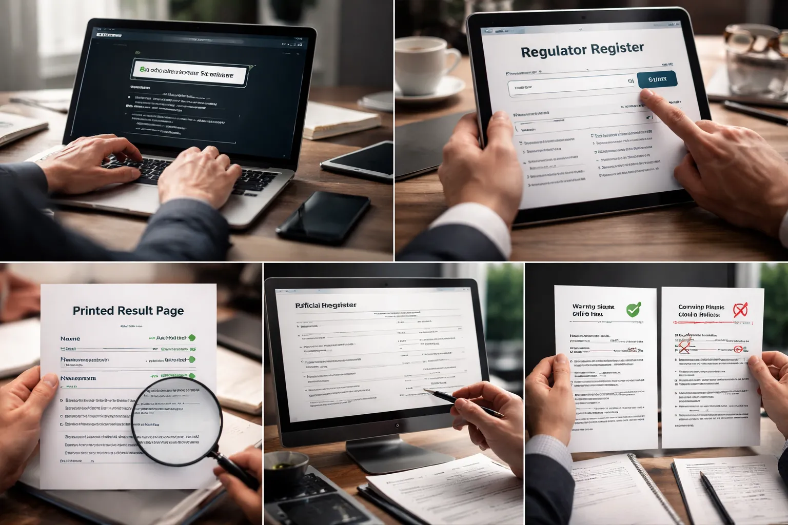 How to verify a broker’s regulatory status step-by-step