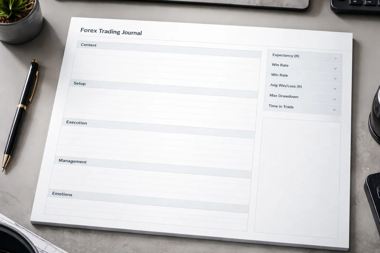 Journaling and metrics: what to track to improve faster