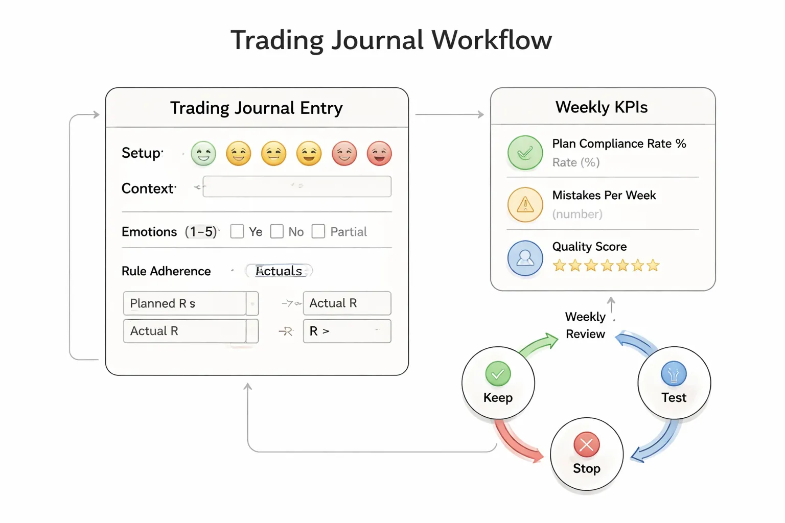 Journaling and Review: Turn Emotions Into Data