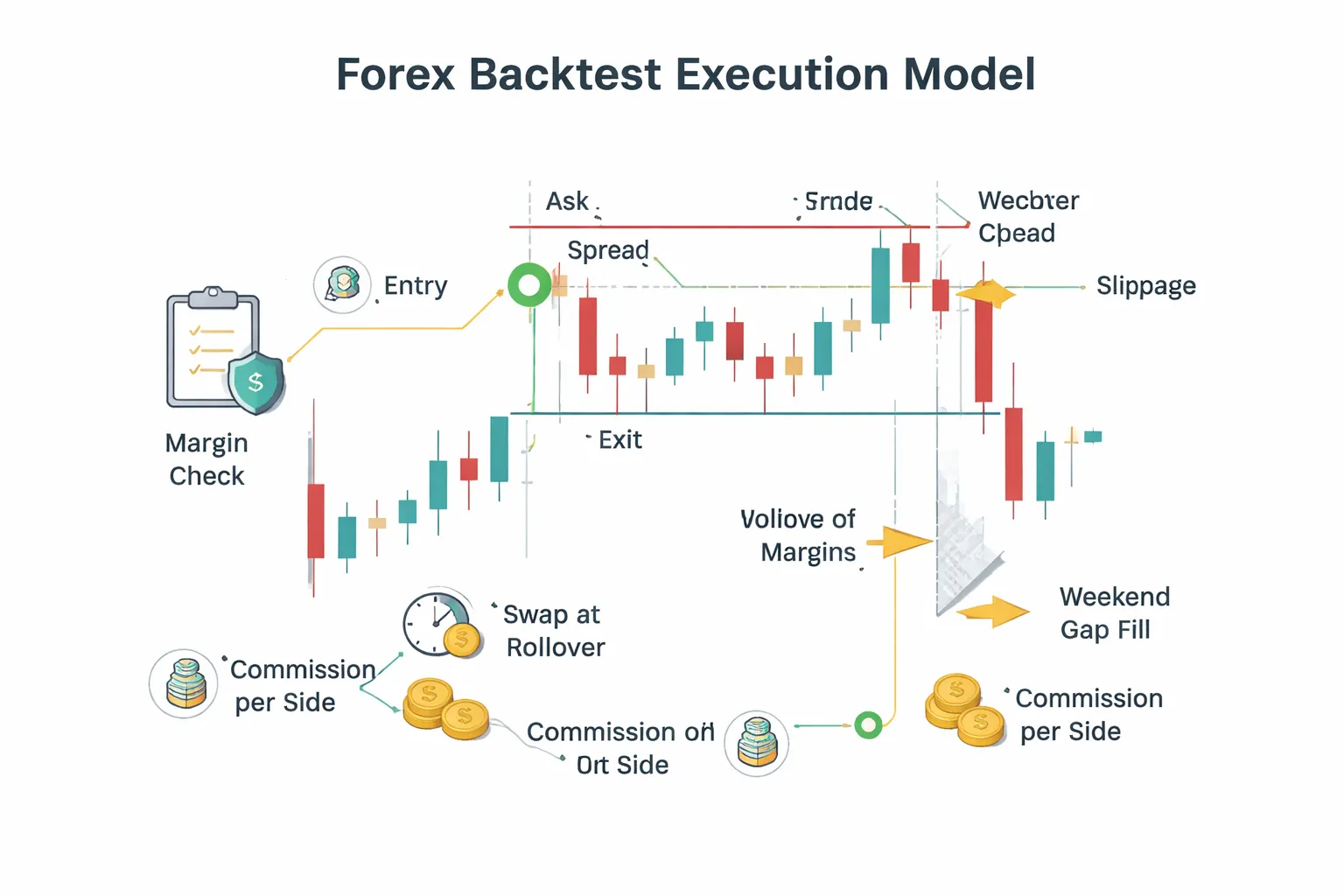 Modeling real trading conditions (costs, execution, and constraints)