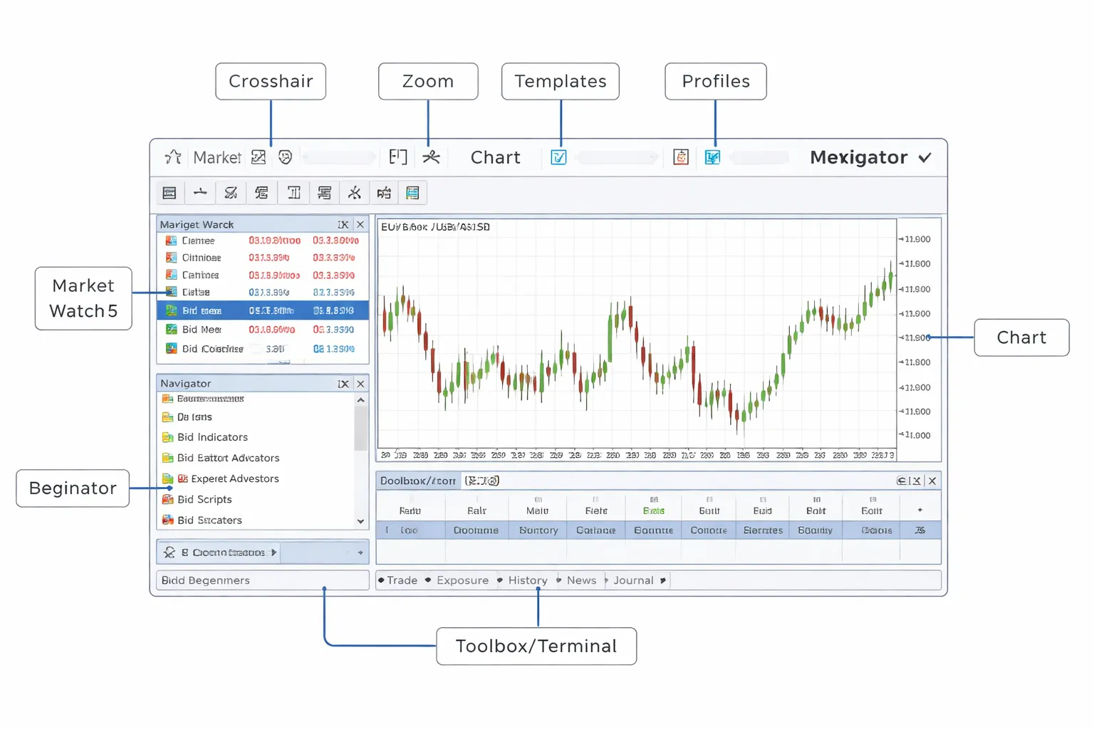 MT5 Interface Tour: The Only Panels You Need at First