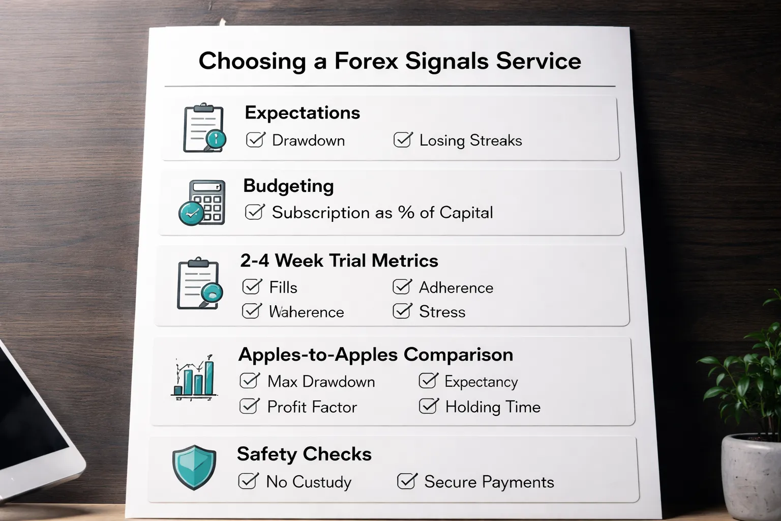 Practical buyer’s guide: picking a service and setting expectations
