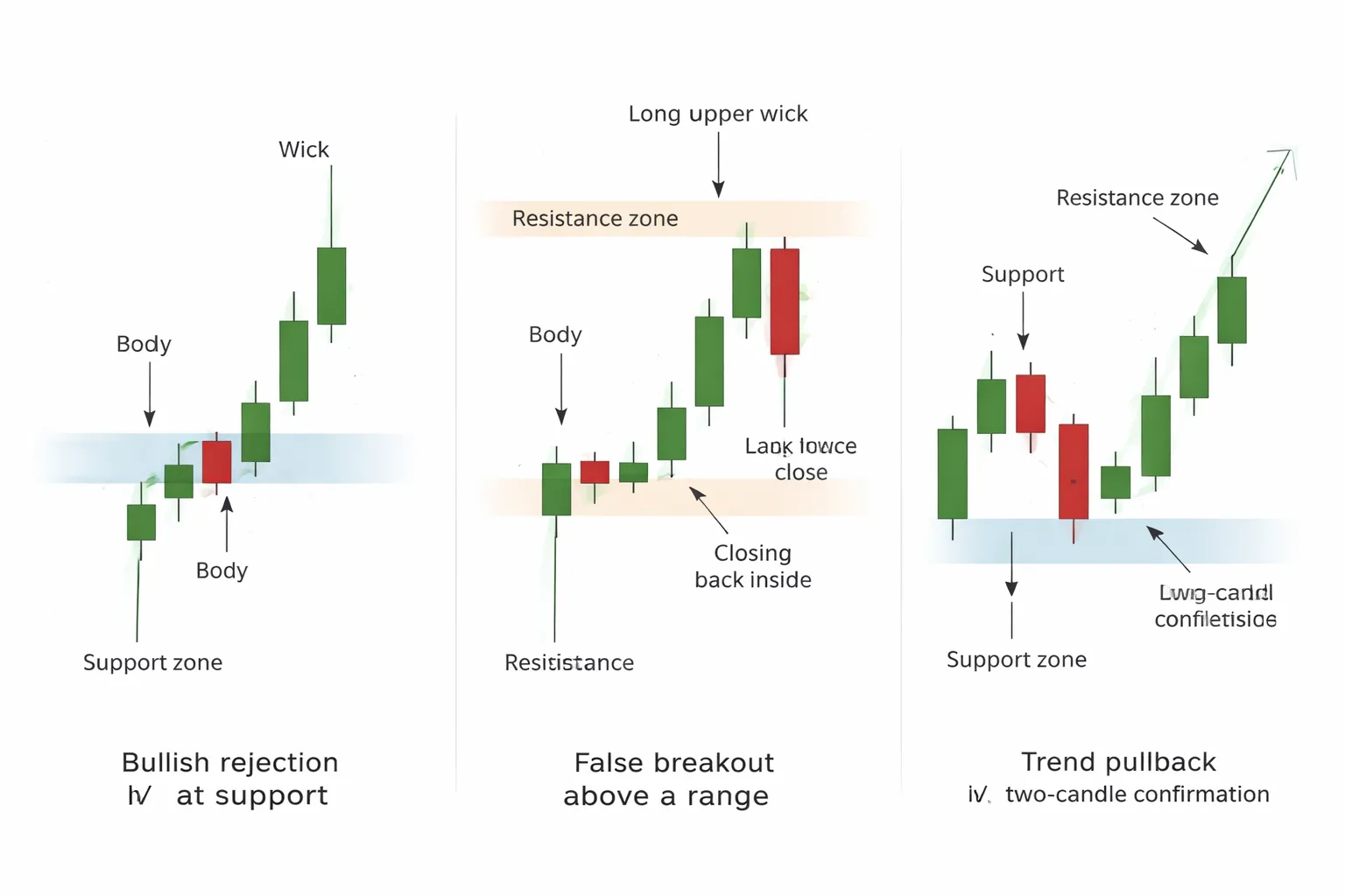 Practical Examples: Reading Candles on Real Forex Scenarios (No Strategy Hype)