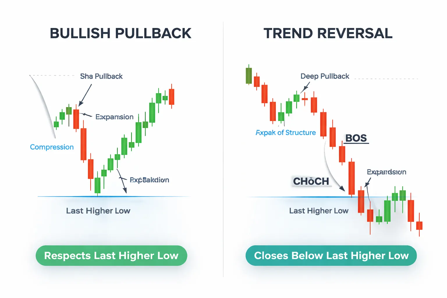 Pullback vs reversal: how to avoid buying the top or selling the bottom