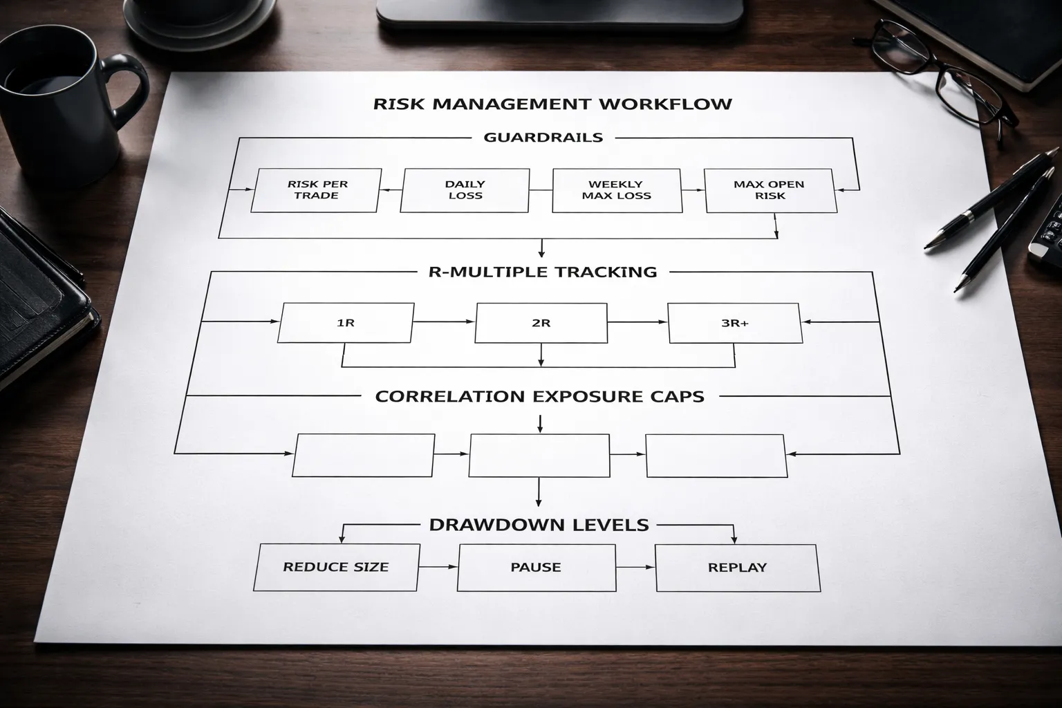 Risk management practice: the fastest way to avoid blowing up when you go live