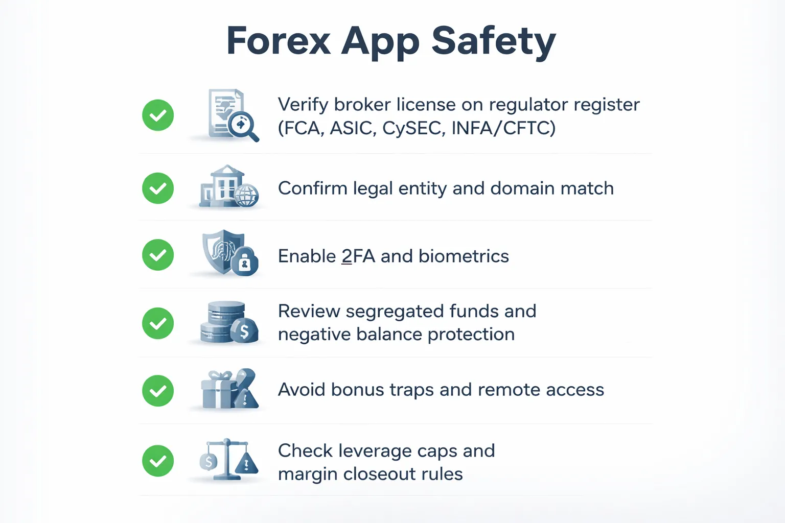 Security, regulation, and trust signals (avoid scams and unsafe apps)