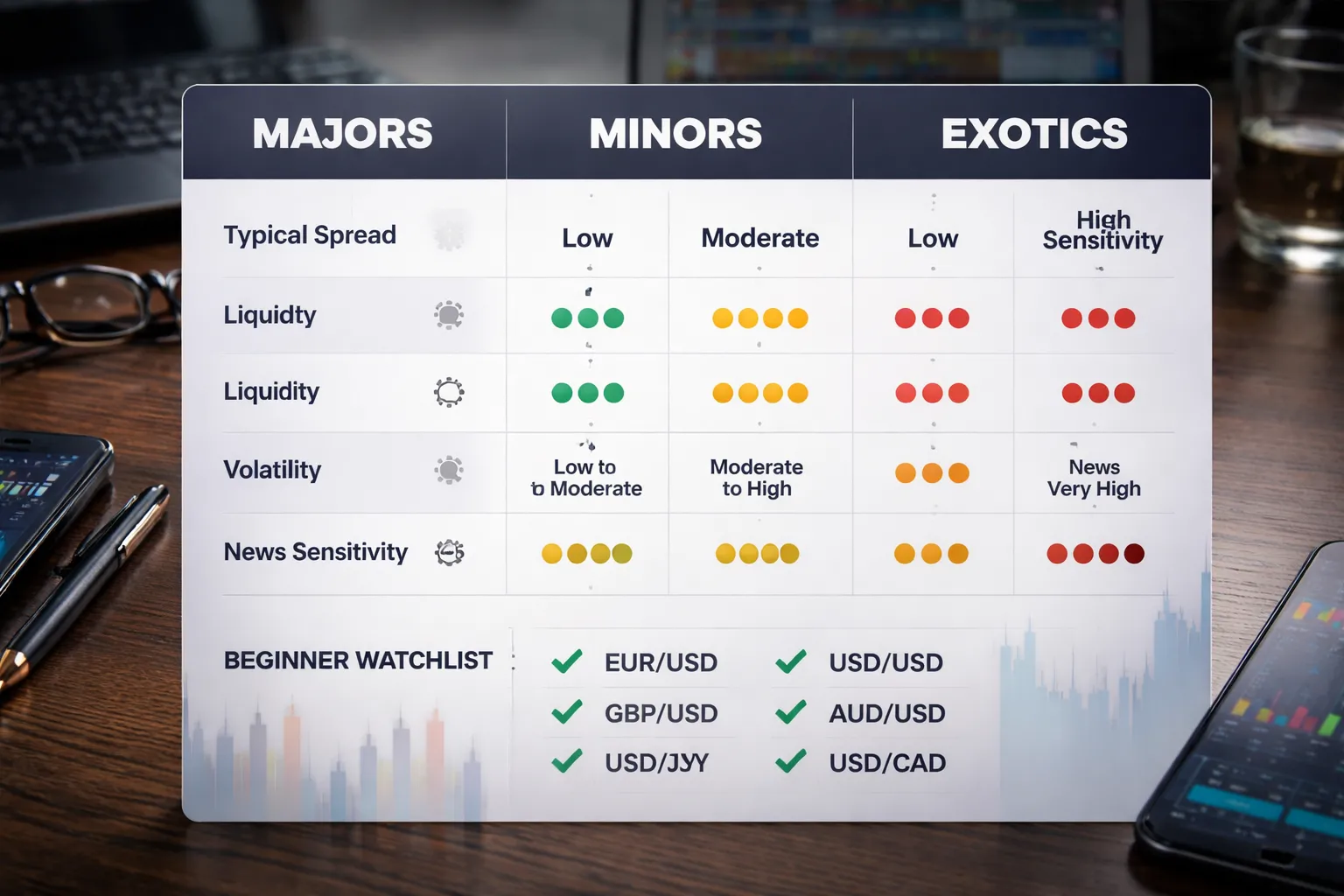Step 3 — Choose What to Trade (Pairs, Volatility, and News Sensitivity)