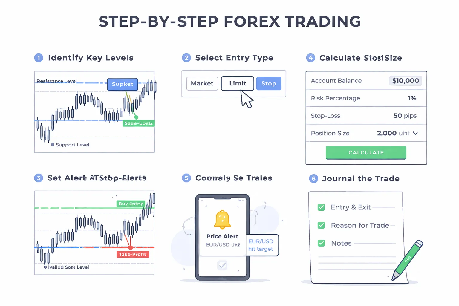 Step 8 — Place Your First Trade (A Step-by-Step Walkthrough)