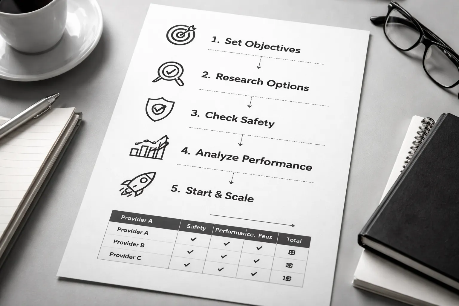 Step-by-step checklist: how to choose a copy trading provider (practical workflow)