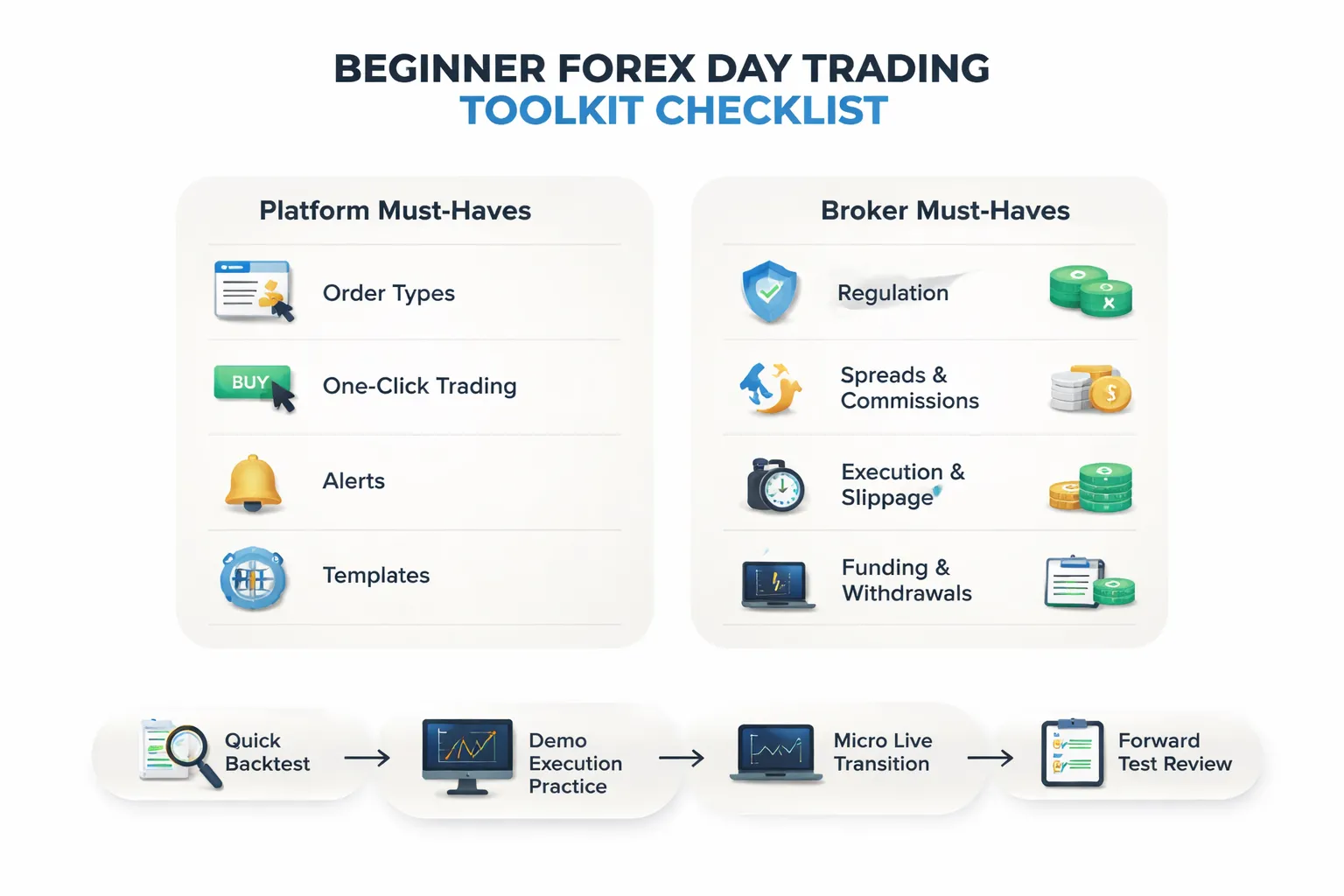 Tools, Platforms, and Broker Criteria for Day Trading Forex