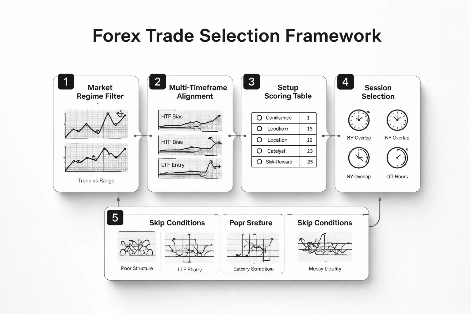 Trade Selection Frameworks to Improve Quality (Not Quantity)