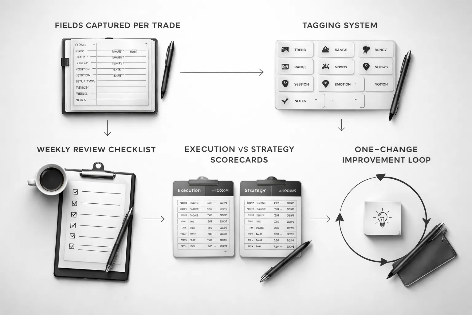 Trading Journal and Performance Review System
