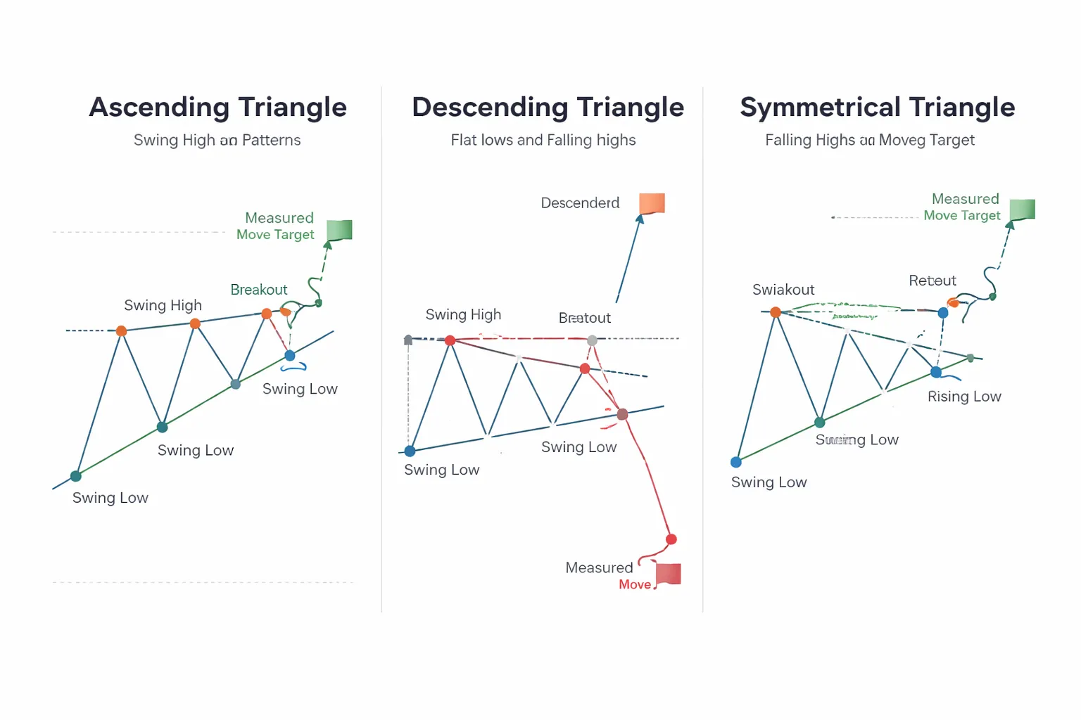 Triangle patterns in forex: ascending, descending, and symmetrical