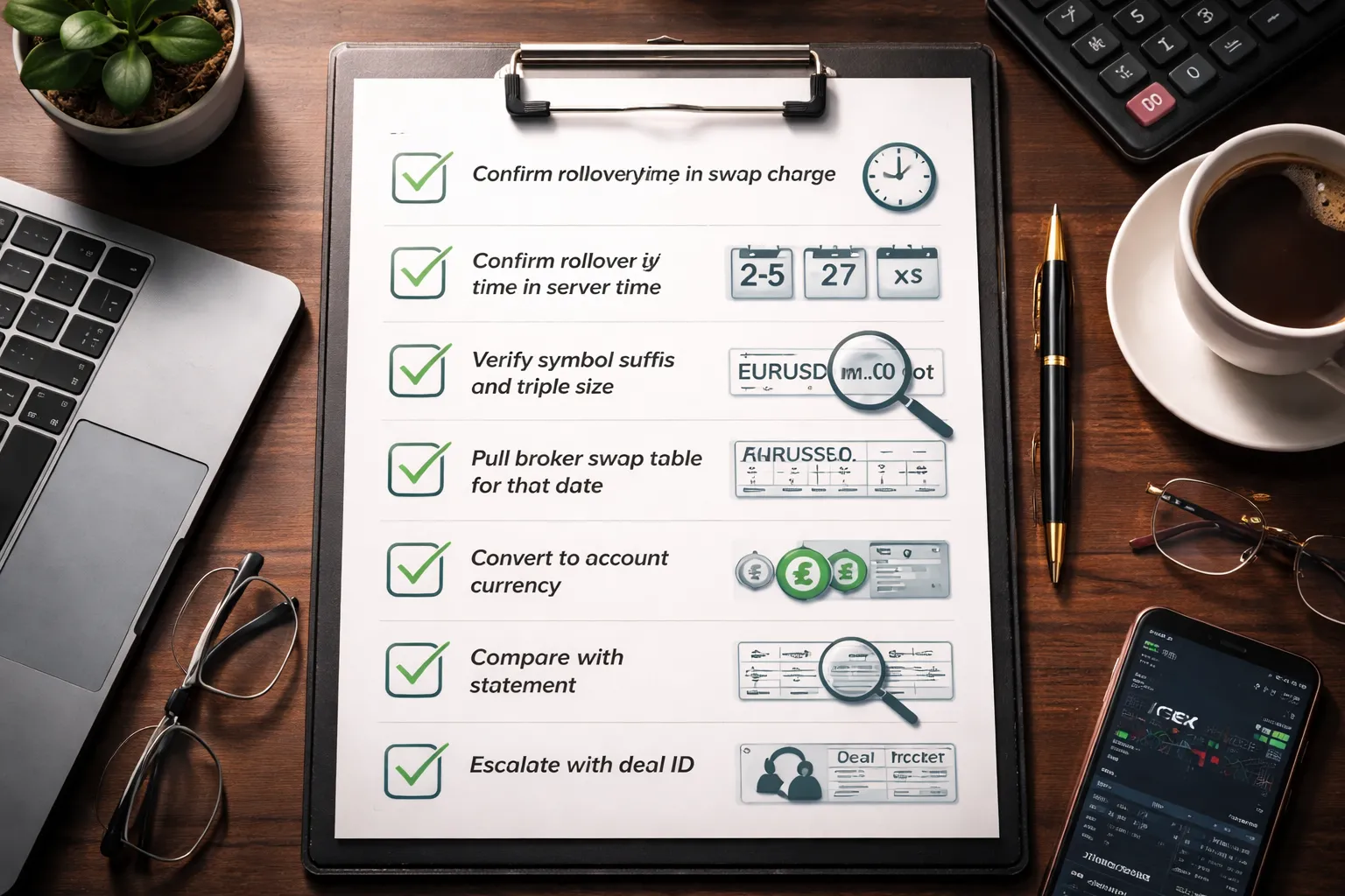 Troubleshooting: why your swap charge looks “wrong”